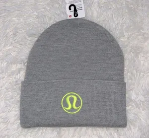 Lululemon Warm Revelations Beanie Color Rhino Grey / Highlighter Yellow OS NWT thumbnail 3