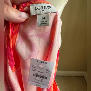 J. Crew Tropical Floral Top NWT thumbnail 2