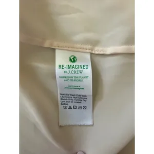 J.Crew "Re-imagined" Satin Pajama‎ Set - Soft Champagne thumbnail 4