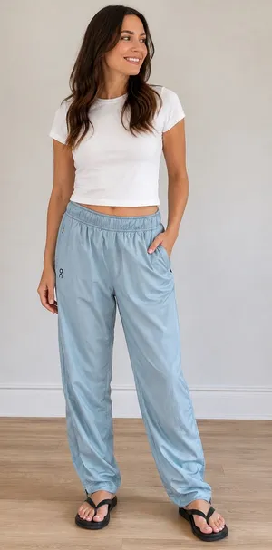 ON Court Pants Geyser Ripstop Size L NEW thumbnail 1