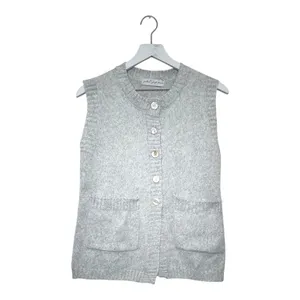 NWT Petal + Pup Knit Sweater Vest Light Gray Size XS/S thumbnail 5