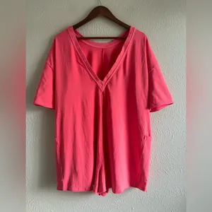 Free People Movement Hot Shot Tee Romper Size S NWOT thumbnail 5