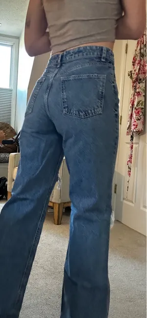 Wide-Leg ZARA Jeans High-Rise thumbnail 3