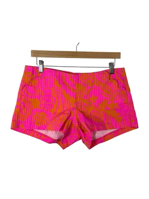 Lilly Pulitzer Women’s Liza Shorts Pop Pink Seaesta Scallop Floral Size 4 thumbnail 2