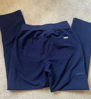 FIGS Navy Blue Scrub Pants thumbnail 3