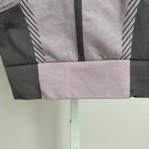 Zella Crop Top Athletic Tank Top Activewear Workout Fitness‎ Mauve Gray S thumbnail 8