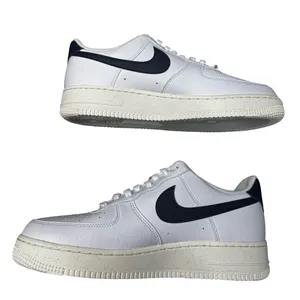 Nike Air Force 1 '07 White Obsidian Ivory Gold Tags 12W 10.5M BNIB thumbnail 6