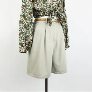 Vintage Ralph Lauren High-Waisted Cotton Shorts | Size 6 thumbnail 10