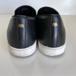 Birdies‎ The Swift Black Leather Slip On Sneakers thumbnail 12