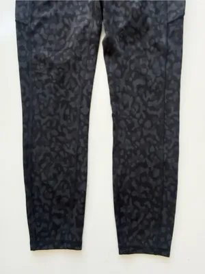Lululemon Invigorate High-Rise Tight 25" Formation Camo Deep Coal Multi Size 8 thumbnail 5