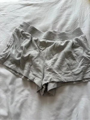 stars above Light Gray Cozy Drawstring Athletic Shorts thumbnail 2