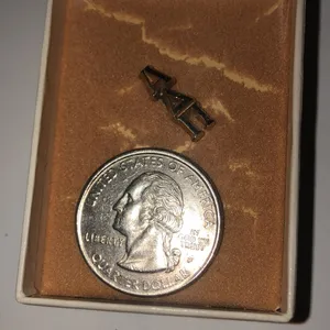 Alpha Delta Pi Lavaliere Dainty Vintage Sorority Pin thumbnail 5