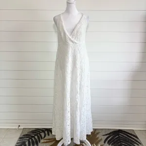 Showpo White Lace Wedding Party Dress‎ Size 10 thumbnail 5