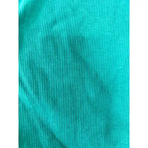 Women's American Eagle Outfitters Green Ribbed Long Sleeve Tee M thumbnail 10