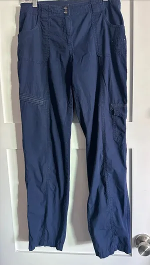 Chico's womens Navy Cargo Pants thumbnail 1