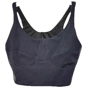Lululemon Nulu Front-Darting Yoga Bra Black Size 8 Longline Crop Tank Gym thumbnail 1