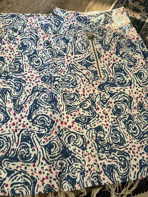 Lilly Pulitzer |‎ Marigold skort in indigo Star Crush size 4 thumbnail 9