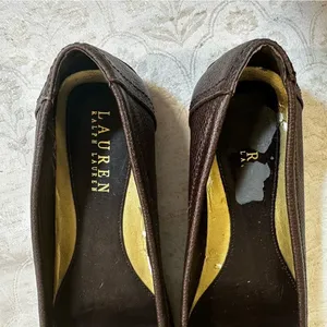 Lauren Ralph Lauren Dark Brown Leather Loafers thumbnail 5
