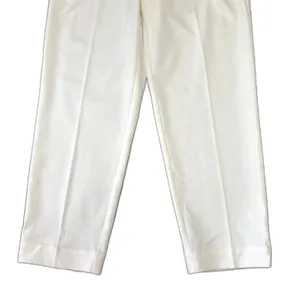 NWT Loft Outlet Paperbag Pants White Tapered Leg Belted Office‎ Size Medium thumbnail 3