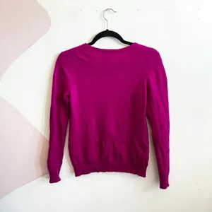 Charter Club Luxury 100% Cashmere Sweater Pullover Soft Luxury Luxe‎ Pink Medium thumbnail 2