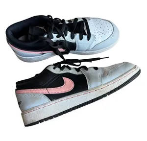 Nike Air Jordan 1 Low GS “Light Iron Ore Arctic Punch” – Size 5Y thumbnail 1