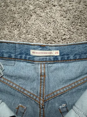 Levi’s Women’s High-Rise Mom Shorts thumbnail 3