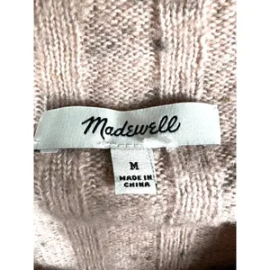 Madewell mock neck wool‎ pink sweater thumbnail 5