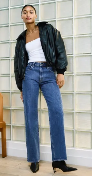 High-Rise Relaxed Abercrombie Jeans thumbnail 1