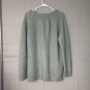 All Saints Green Bay Leanne Oversized Knit Cardigan Sweater Wool & Alpaca Medium thumbnail 7