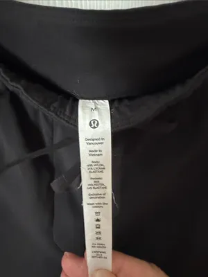 Lululemon Luxtreme wide legPull-On Mid-Rise Pants Black Size M thumbnail 2