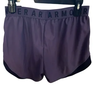 Under Armour Women’s Play Up 3.0 Shorts Purple Size Small NWT $30 thumbnail 2