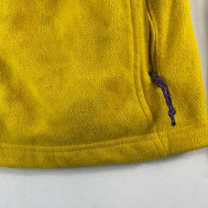 Columbia Jacket Womens‎ Medium Yellow Gold LSU Tigers Full Zip Football Fleece thumbnail 5