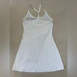 Outdoor Voices White Racerback Slip Dress thumbnail 2