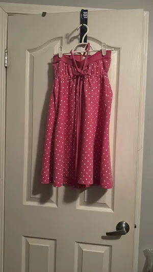 French Terry PINK Dress Victoria's Secret xs thumbnail 2