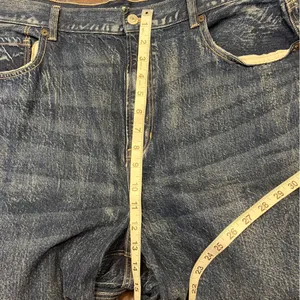 American Eagle Relaxed Mom Jean High Rise 18 Regular Momcore Classic Denim Women thumbnail 15