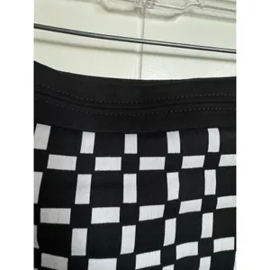 White House Black‎ Market Womens Skirt Sz 12 Black White Geometric Pencil Lined thumbnail 4