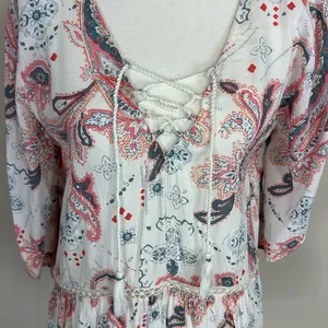 Abercrombie & Fitch Paisley Print Boho Blouse Size‎ Small thumbnail 3