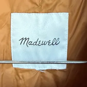 Madewell‎ Plus Airpuff Burnt Orange Shirt-Jacket Sz 1X thumbnail 7