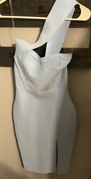 Elegant Blue Women’s Dress Size XS thumbnail 1