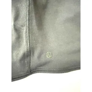 Lululemon Making Moves Long Sleeve Top Pleated Back Rulu Fabric Black Size 2 thumbnail 7