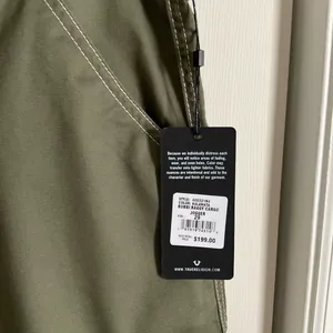 True Religion Bobbi Baggy Cargo Jogger Pants Size 29‎ Kalamata thumbnail 6