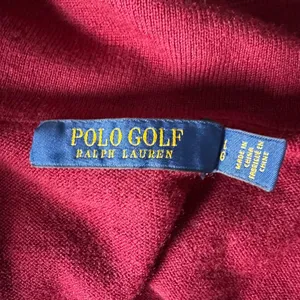 Polo Golf Ralph Lauren Women’s Cashmere Full Zip Sweater Burgundy Size L thumbnail 8