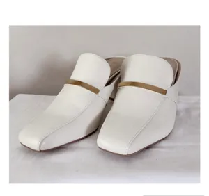 Giani Bernini Ivory slip on mules  thumbnail 2