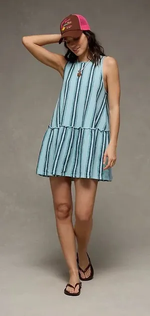 AE Sunchaser Tie-Back Mini Dress thumbnail 1