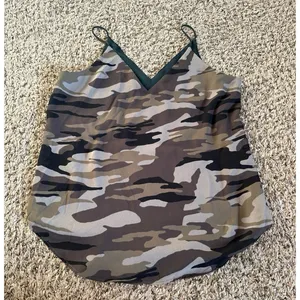 Express Women's Camo‎ Cami Tank Top Size Small thumbnail 7