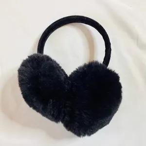 Aspen Black Faux Fur Earmuffs thumbnail 3