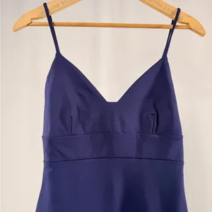 NWT Lulus Don't Tell 'Em Bodycon Midi Dress in Navy‎ Blue Size Small thumbnail 5