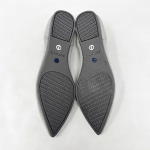 [Rothy’s] The Point Birdseye Gray Slip On Washable Ballet Flats Pointed Toe 6.5 thumbnail 12