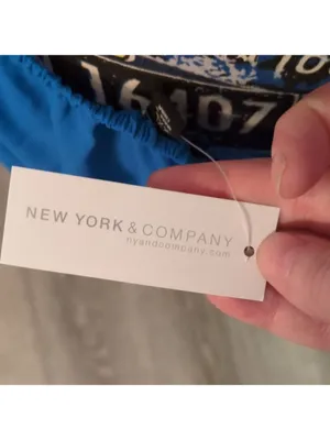 New York & Co Rainbow Halter Top Size XXL thumbnail 6