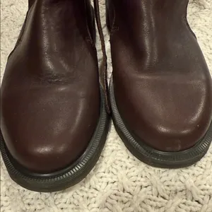 Dr. Martens JONI WOMENS 7 Dark Brown Leather Boots thumbnail 2